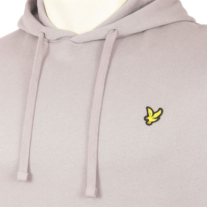 Lyle & Scott Plus Size Pullover Hoodie Gull Grey