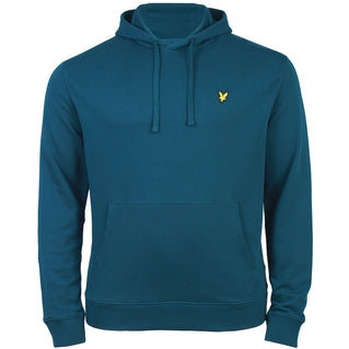 Lyle & Scott Plus Size Pullover Hoodie Rich Teal