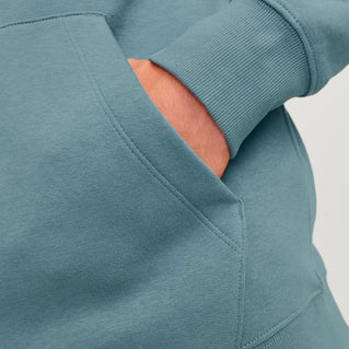 Jack & Jones Plus Size Bradley Plain Hoodie Goblin Blue
