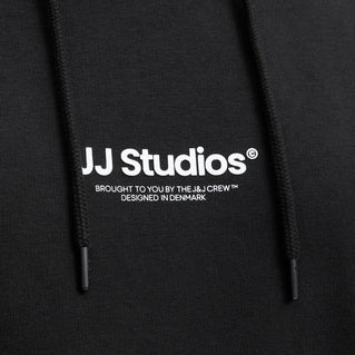 Jack & Jones Plus Size Soho Pullover Hoodie Black