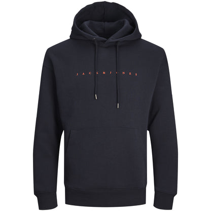 Jack & Jones Plus Size Star Pullover Hoodie Dark Navy
