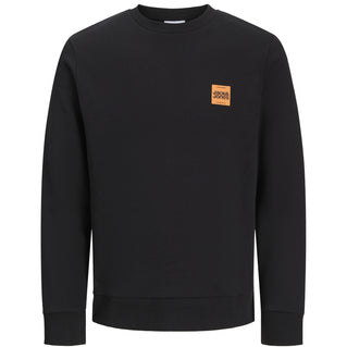 Jack & Jones Plus Size Brandy Crew Sweatshirt Black