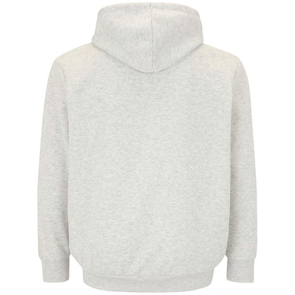 Jack & Jones Plus Size Pan Hoodie White Melange