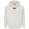 Jack & Jones Plus Size Pan Hoodie White Melange