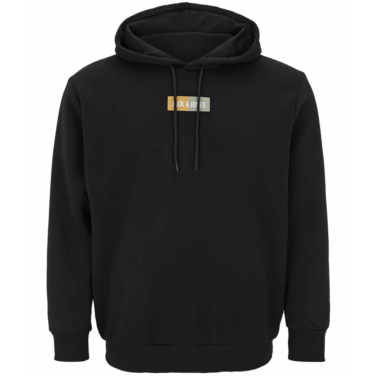 Jack & Jones Plus Size Pan Hoodie Black