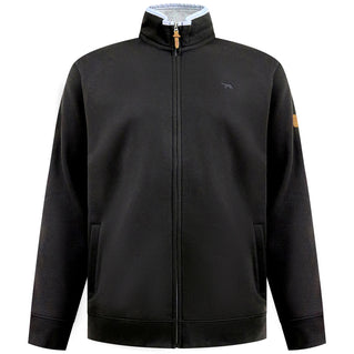 D555 Plus Size Johnson Full Zip Sweatshirt Black