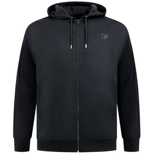 D555 Plus Size Kenilworth Couture Zip Hoodie Dark Navy