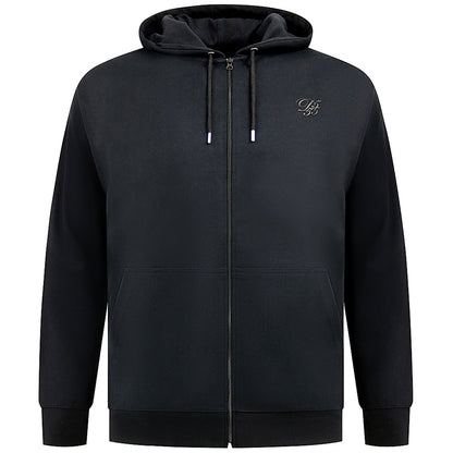 D555 Plus Size Kenilworth Couture Zip Hoodie Dark Navy