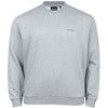 Lyle & Scott Plus Size Logo Brushback Crew Sweatshirt Mid Grey Marl