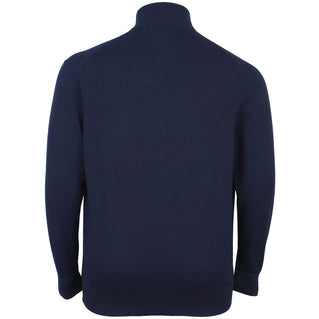 Tommy Hilfiger Plus Size Cotton Cashmere 1/4 Zip Sweater Desert Sky