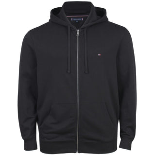 Tommy Hilfiger Plus Size Essential Terry Zip Hoodie Black