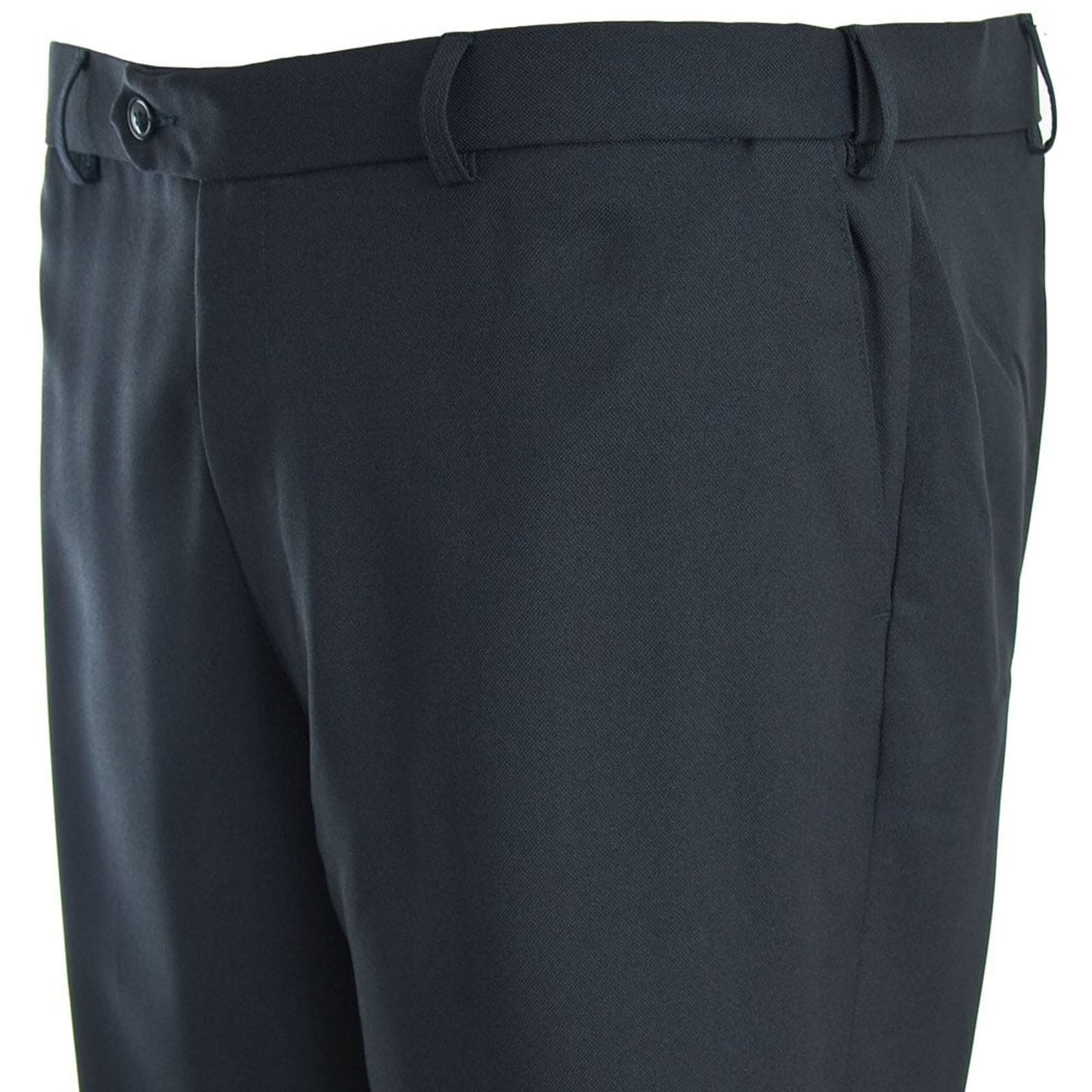 Carabou Plus Size Expand-A-Band Trousers Navy