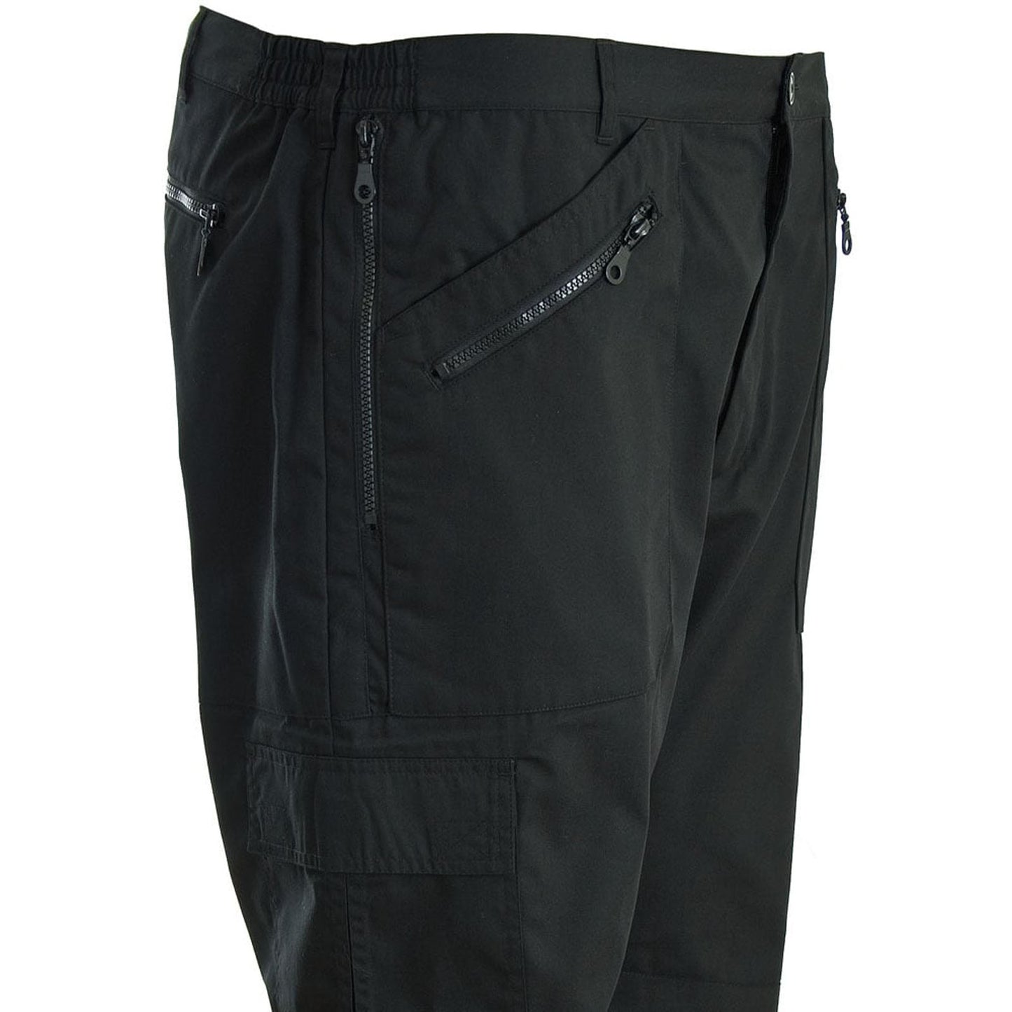 Carabou Plus Size Action Trousers Black