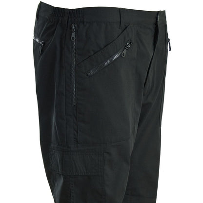 Carabou Plus Size Action Trousers Black