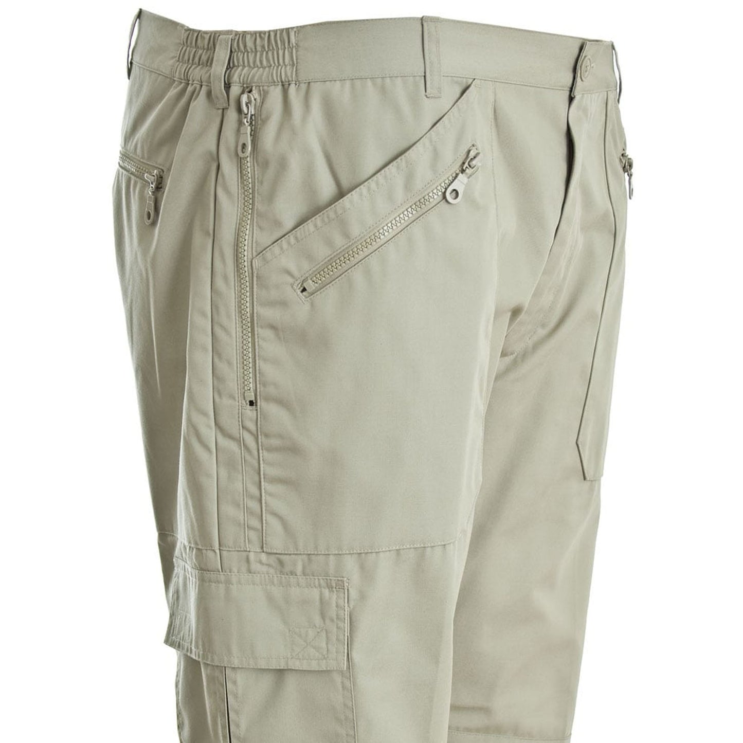 Carabou Plus Size Action Trousers Stone