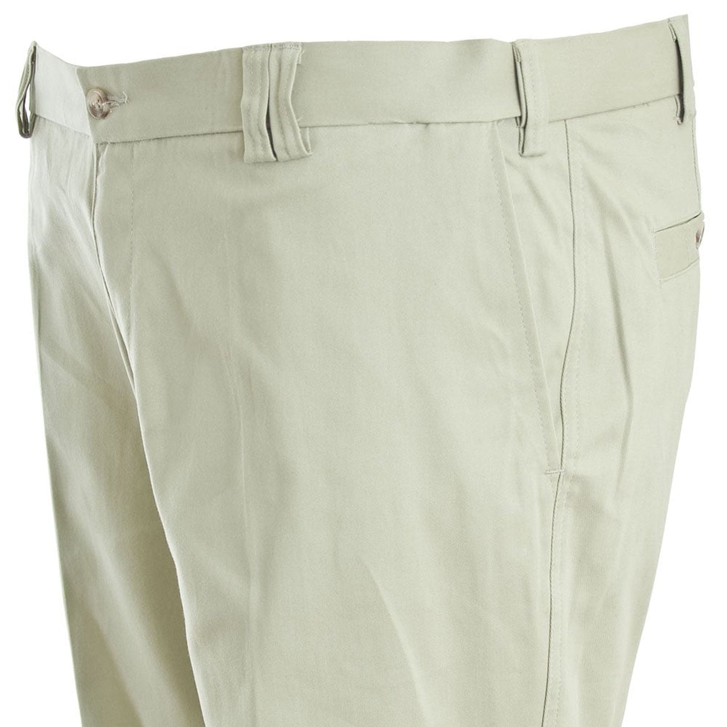 Carabou Plus Size Expand-A-Band Chinos Stone