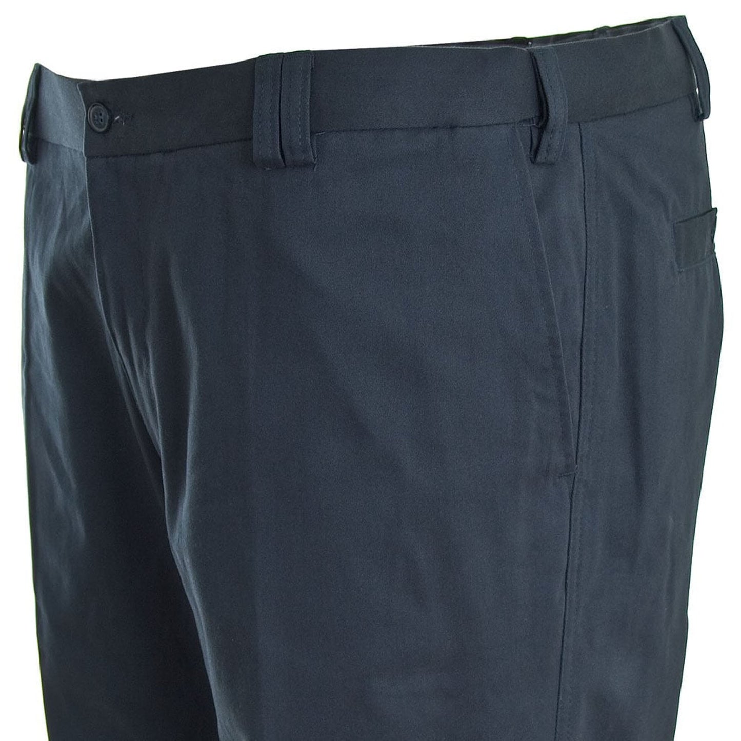 Carabou Plus Size Expand-A-Band Chinos Navy