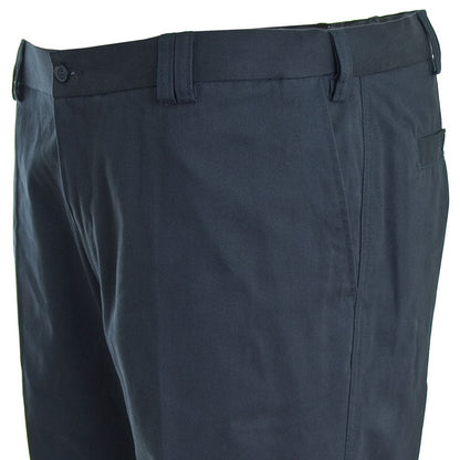 Carabou Plus Size Expand-A-Band Chinos Navy