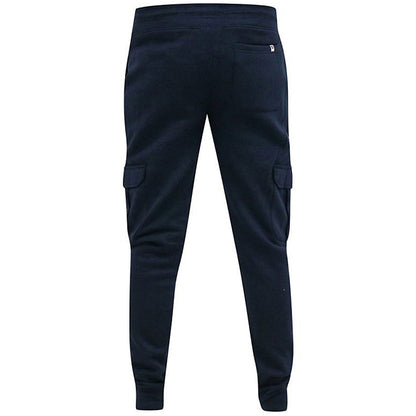 D555 Plus Size Tilden Cargo Cuffed Joggers Navy