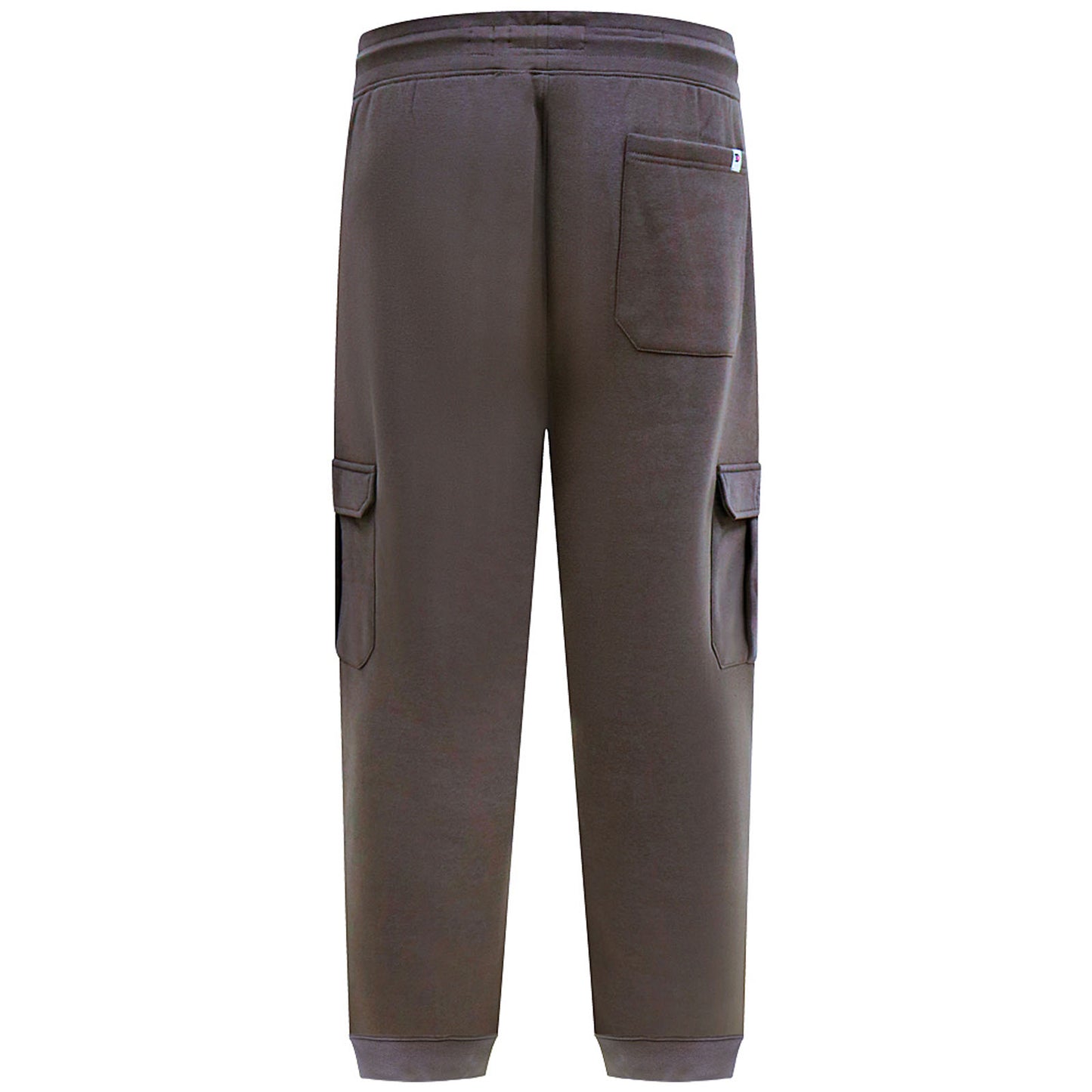 D555 Plus Size Edinburgh Cuffed Cargo Joggers Khaki