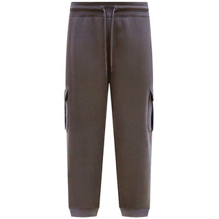 D555 Plus Size Edinburgh Cuffed Cargo Joggers Khaki