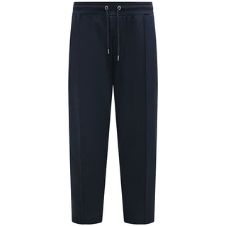 D555 Plus Size Kingswood Couture Open Hem Joggers Dark Navy