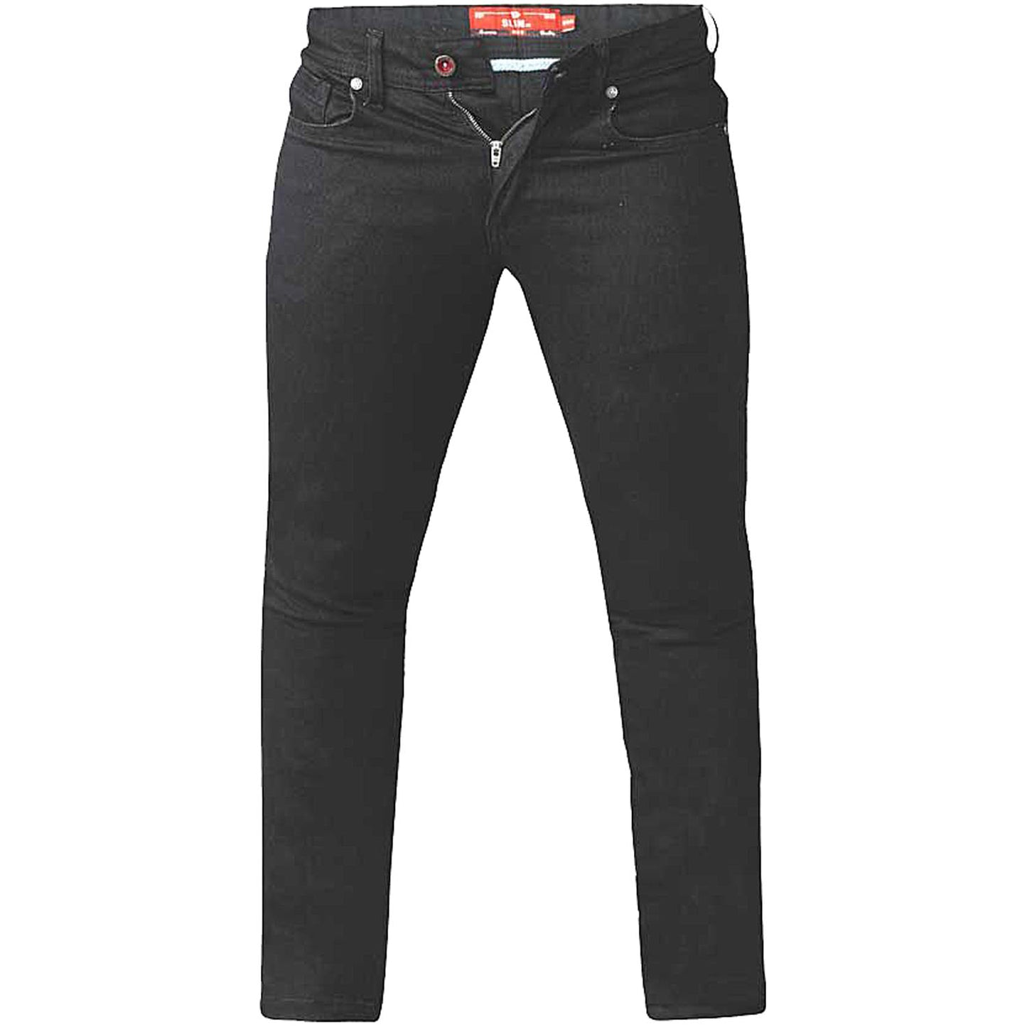 D555 Tall Claude Tapered Jeans Black (38" Leg)