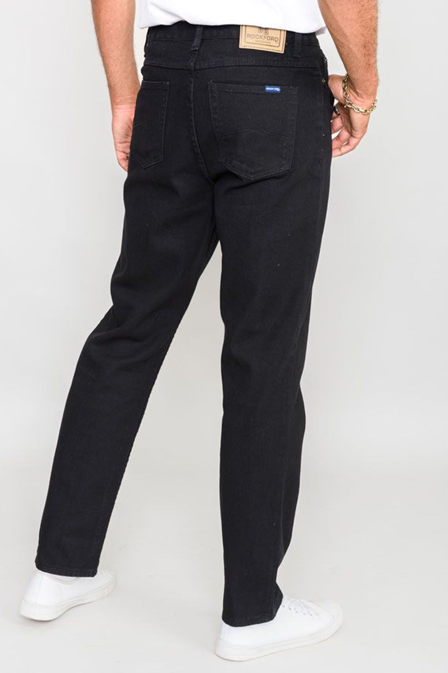Rockford Plus Size Carlos Stretch Comfort Jeans Black
